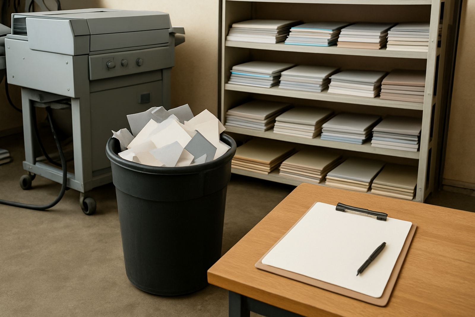 Reducing Print Waste